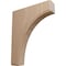 Ekena Millwork 1 3/4"W x 8"D x 10"H Clarksville Bracket, Mahogany BKTW02X08X10CVGM - alternate 1